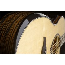 LAG HyVibe H2 HV50ACE Auditorium Bevel Cutaway Gloss Smart Guitar with Gigbag