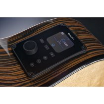 LAG HyVibe H2 HV50ACE Auditorium Bevel Cutaway Gloss Smart Guitar with Gigbag