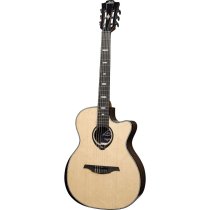 Hyvibe 50 Nylon Auditorium Bevel Cutaway, Gloss Finish