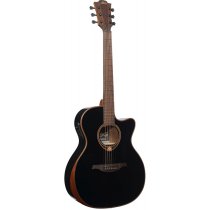 Auditorium Bevel Cutaway Electro, Glossy, Black