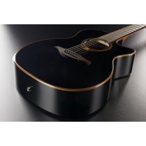 Auditorium Bevel Cutaway Electro, Glossy, Black
