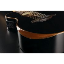 Auditorium Bevel Cutaway Electro, Glossy, Black