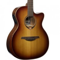 Auditorium Cutaway Electro-Acoustic Guitar, Brown Shadow Gloss