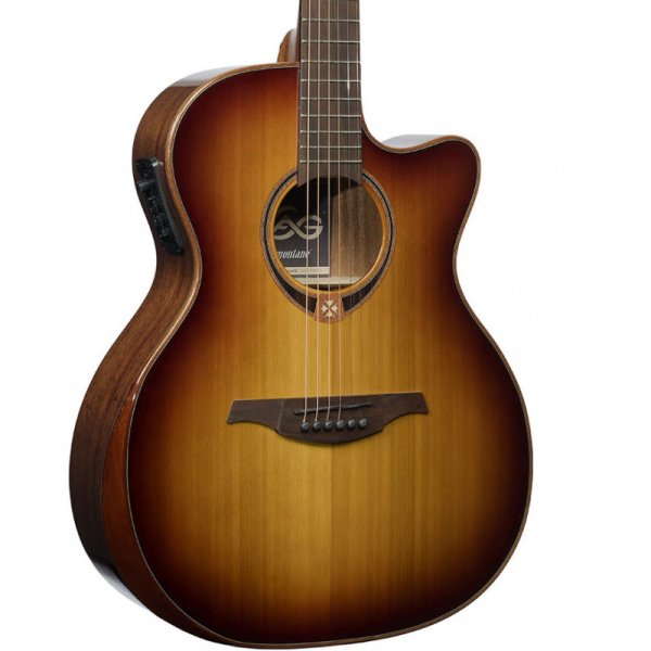 Auditorium Cutaway Electro-Acoustic Guitar, Brown Shadow Gloss