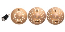 3-piece Cymbal Pack with 12″ Splashes