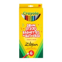 Zildjian x Crayola Kids Drumsticks & Pad