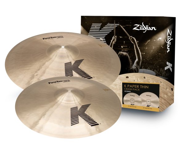 K Paper Thin Crash 18" & 20" Cymbal Pack