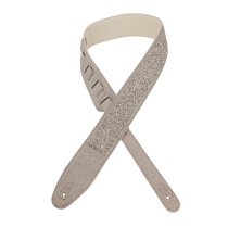 Leather Silver Sparkle Padded Strap