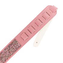 Leather Pink Sparkle Padded Strap