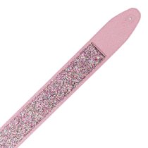 Leather Pink Sparkle Padded Strap