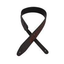 Leather Black Sparkle Padded Strap