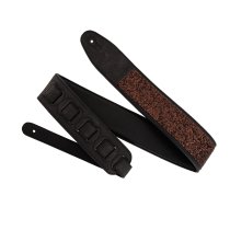 Leather Black Sparkle Padded Strap