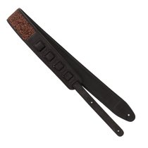 Leather Black Sparkle Padded Strap