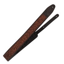 Leather Black Sparkle Padded Strap