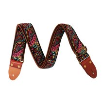 Deluxe Classic Multi-Color Pattern Weave Jacquard Strap