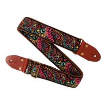 Deluxe Classic Multi-Color Pattern Weave Jacquard Strap