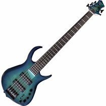 Marcus Miller M Alder Series Fretless Bass, Transparent Blue