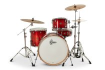 Catalina Club 4-piece Shell Pack with Snare, Gloss Crimson Burst