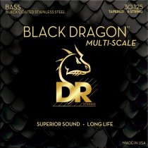 Black Dragon Bass String, 6-String Medium 30-125