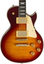 Vintage Electric Guitar with LC Vintage-2 Humbucker Pickups, Tobacco Sunburst