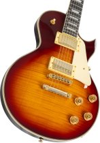 Vintage Electric Guitar with LC Vintage-2 Humbucker Pickups, Tobacco Sunburst