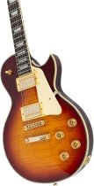 Vintage Electric Guitar with LC Vintage-2 Humbucker Pickups, Tobacco Sunburst