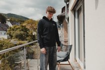 Lightweight Zip Hoodie Black, XL