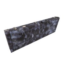 Blue Snake Skin Electric Guitar Case