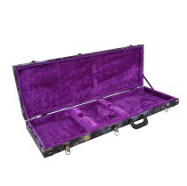 Blue Snake Skin Electric Guitar Case