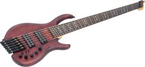 M6 Headless 6-String Bass Guitar with Marcus Heritage-3 Preamp, Mahogany Satin