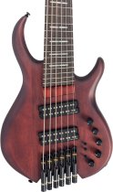 M6 Headless 6-String Bass Guitar with Marcus Heritage-3 Preamp, Mahogany Satin