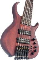 M6 Headless 6-String Bass Guitar with Marcus Heritage-3 Preamp, Mahogany Satin