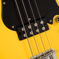 GB Series Short Scale 4 String Bass - Yellow Crush