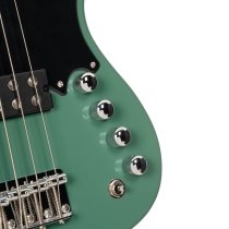 GB Series Short Scale 4 String Bass - Forest Green