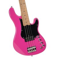 GB Series Short Scale 4 String Bass - Fandango Purple
