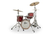4-Piece Mahogany Drum Shell Pack with 16" Bass Drum, Dark Cherry Sparkle