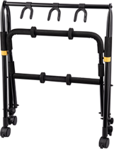 Hercules GS523B PLUS 3-PC Guitar Display Rack with Casters