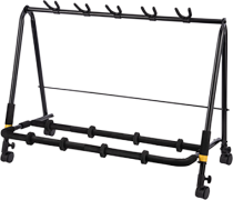 Hercules GS525B PLUS 5-PC Guitar Display Rack with Casters