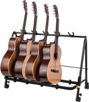 Hercules GS525B PLUS 5-PC Guitar Display Rack with Casters