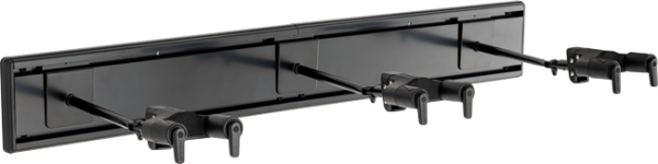 Hercules GSP403SB 3-Guitar Wall Rack
