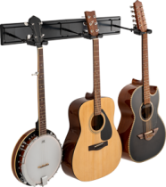 Hercules GSP403SB 3-Guitar Wall Rack