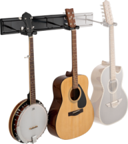 Hercules GSP403SB 3-Guitar Wall Rack