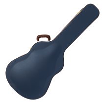Acoustic Archtop Guitar Hardshell Case, Navy Blue