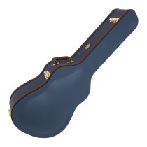 Acoustic Archtop Guitar Hardshell Case, Navy Blue