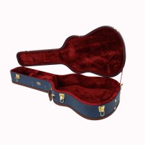 Acoustic Archtop Guitar Hardshell Case, Navy Blue