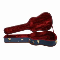 Acoustic Archtop Guitar Hardshell Case, Navy Blue