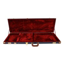 Bass Guitar Hardshell Case, Navy Blue