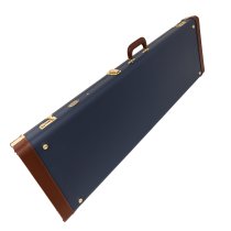 Bass Guitar Hardshell Case, Navy Blue