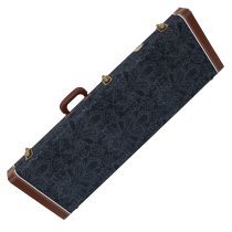 Electric Guitar Hardshell Case, Black Paisley Pattern
