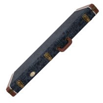 Electric Guitar Hardshell Case, Black Paisley Pattern